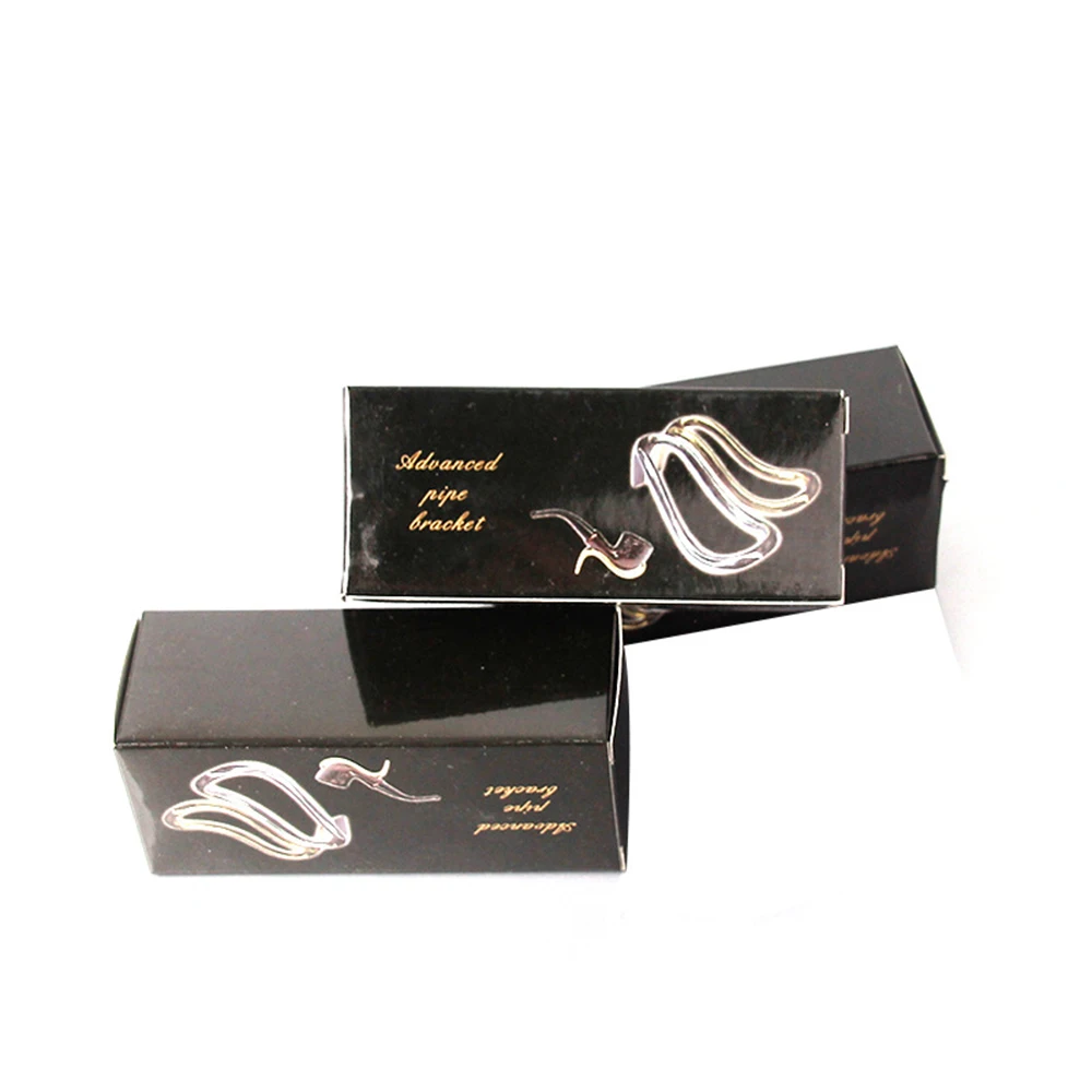 Simple Zinc Alloy Smoking Pipe Holder High Heel Shape Tobacco  Pipe Display Stand Smoking Accessories 5