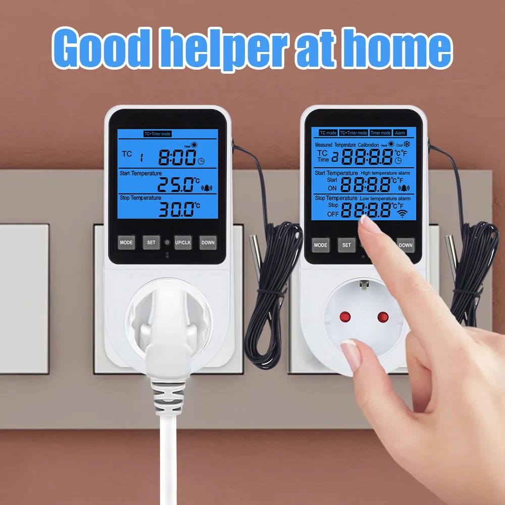 Digital Thermostat Controller 120-230V for Refrigerator Aquaculture
