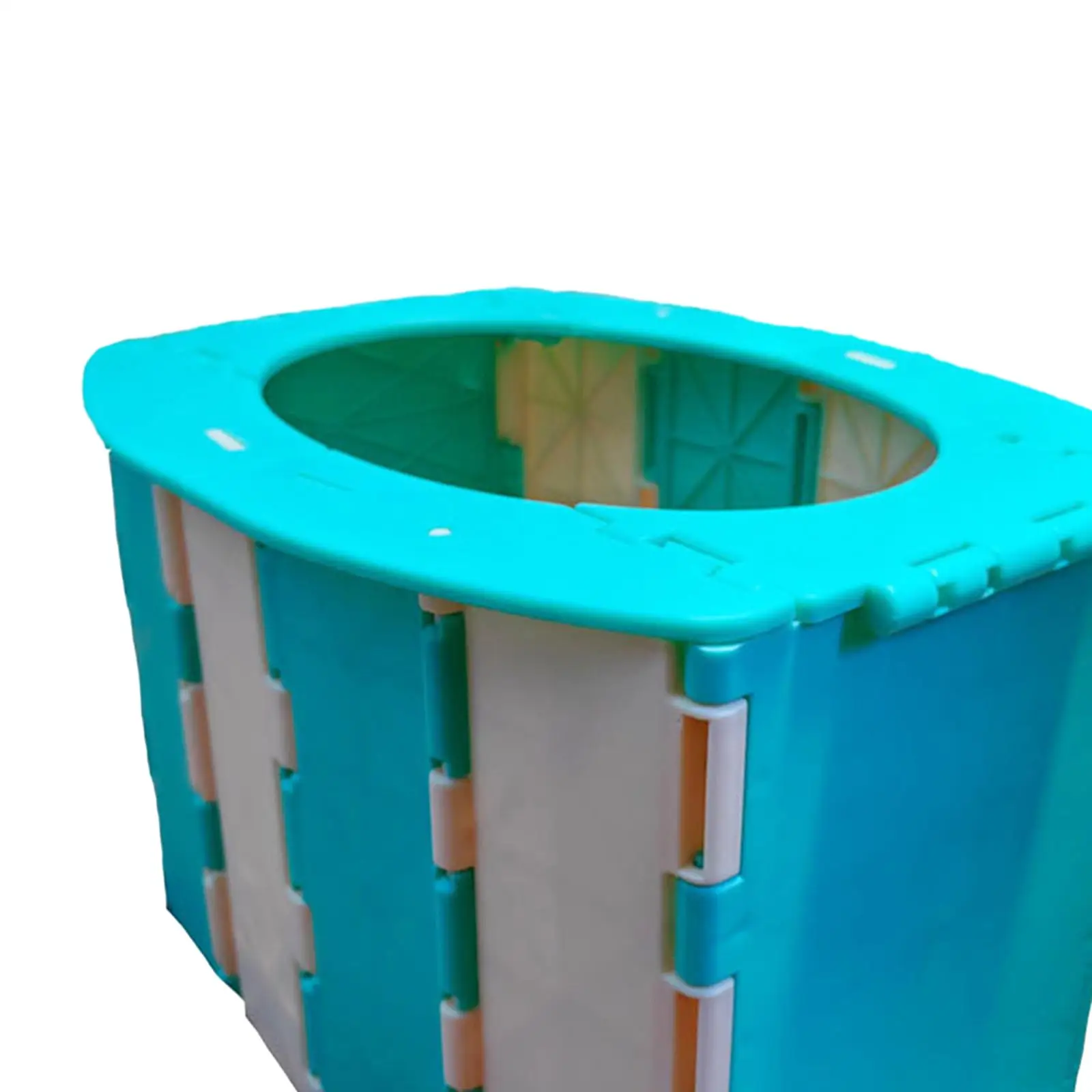 Portable Toilet Foldable Potty Multipurpose Potty for Fishing Hiking Home