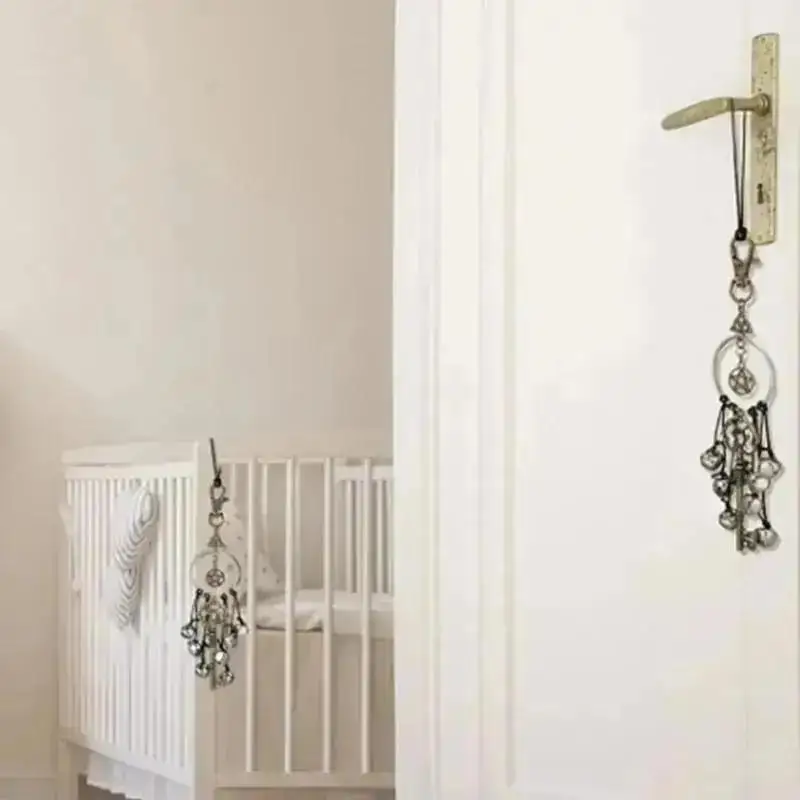 Witch Bell Door Witch Bell Supplies Antique Magic Keys Witch Home Protection Decoration Kitchen Decoration Key Pendant