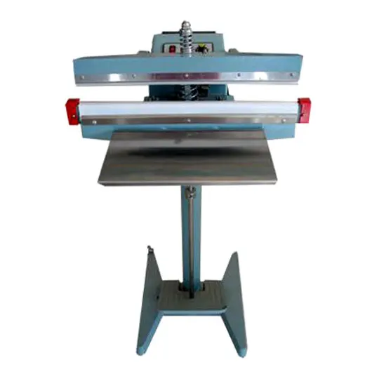 

One side heating pedal impulse sealer, semi-auto foot impulse sealing machine