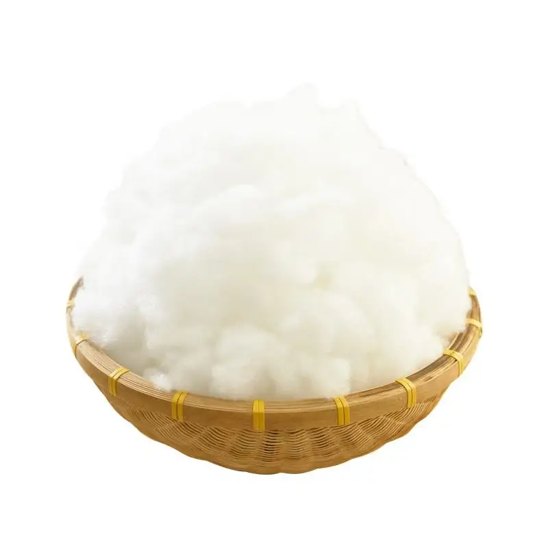 고밀도 진주면 충전재 알갱이 베개심 실키 코튼 플럼프니스 PP 코튼 가정용 원단 및 DIY 바느질용