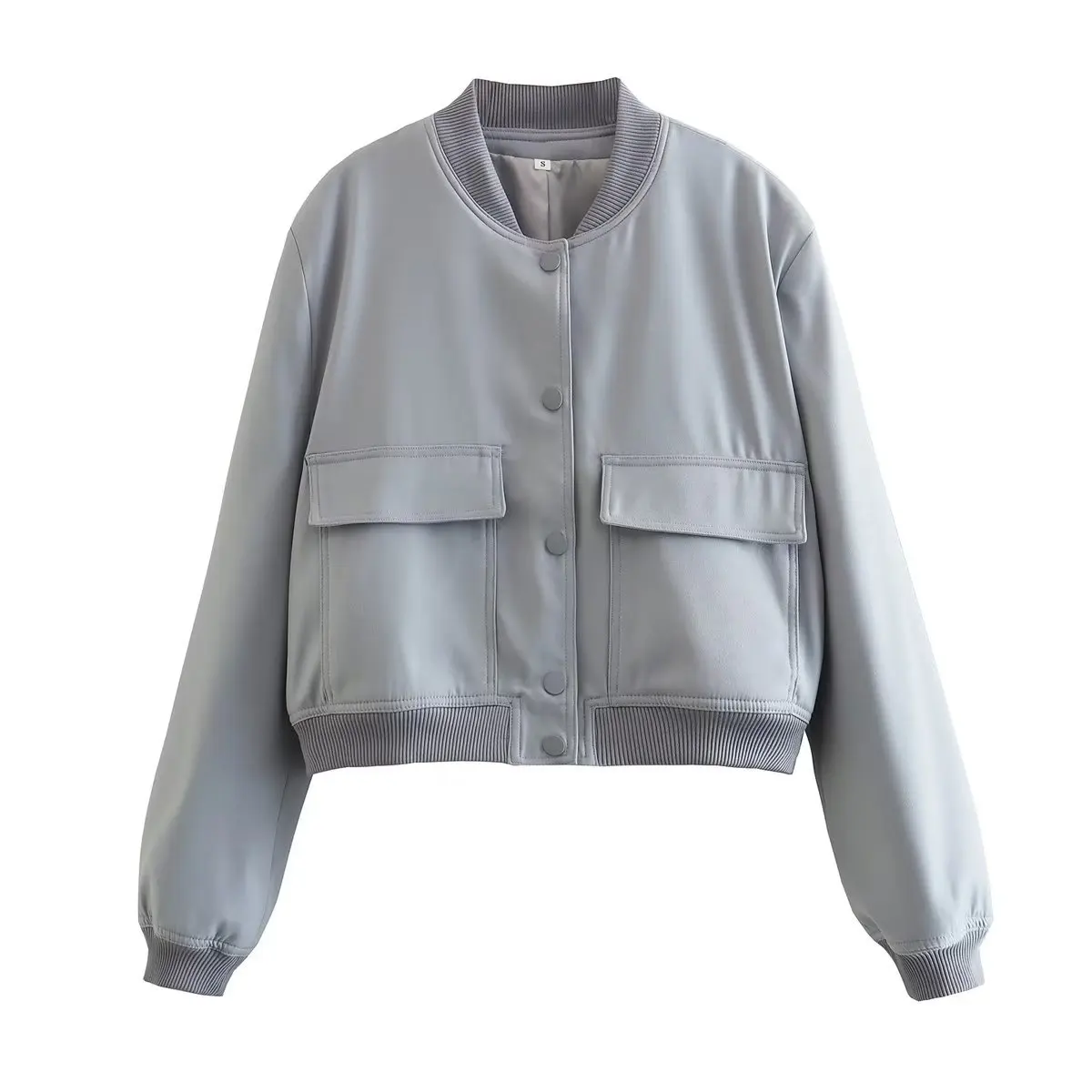 

Jacket Women Clothing 2023 Autumn Large Pocket Single Breasted Long Sleeve Coats Streetwear Fashion Womenwear Women's Jackets