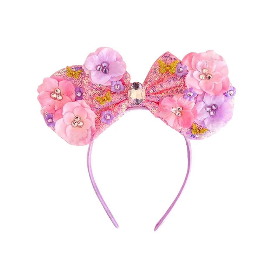 Disney Parks Ears Headbands for Baby Girl Minnie Headband Adult Girl Accessories Encanto Halloween Cosplay Adults Kids Hairband baby headband Baby Accessories