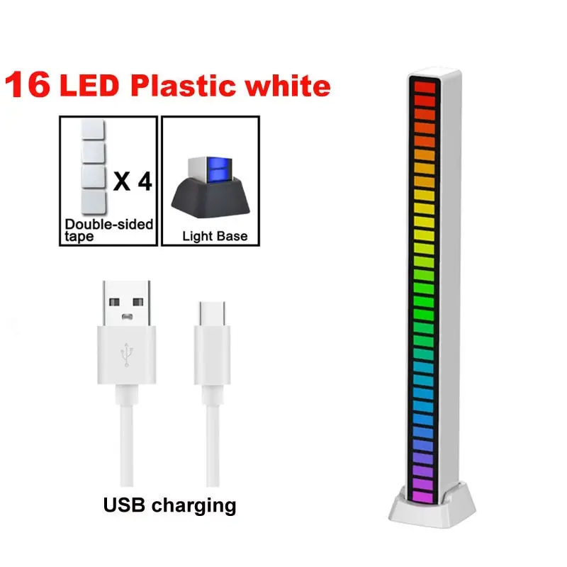 1 יח' USB 16צבעים, לבן
