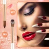 Kolinsky Acrylic Nail Brush Size18,Nail Art Brush for Acrylic Powder Round Oval Shaped Wood Handle Professional Manicure for DI 2