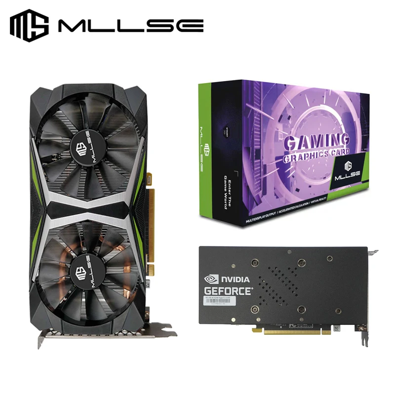 2023 Mllse Placa De Video Nvidia Geforce Rtx 2060 Super 8Gb Scheda Grafica Gddr6 256-Bit Tu106 12Nm Gaming Gpu