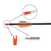 36pcs Archery Arrow Pin Nock Aluminum Pins + Plastic S Nock ends for ID 3.2mm 4.2mm 6.2mm Arrow Shaft 6