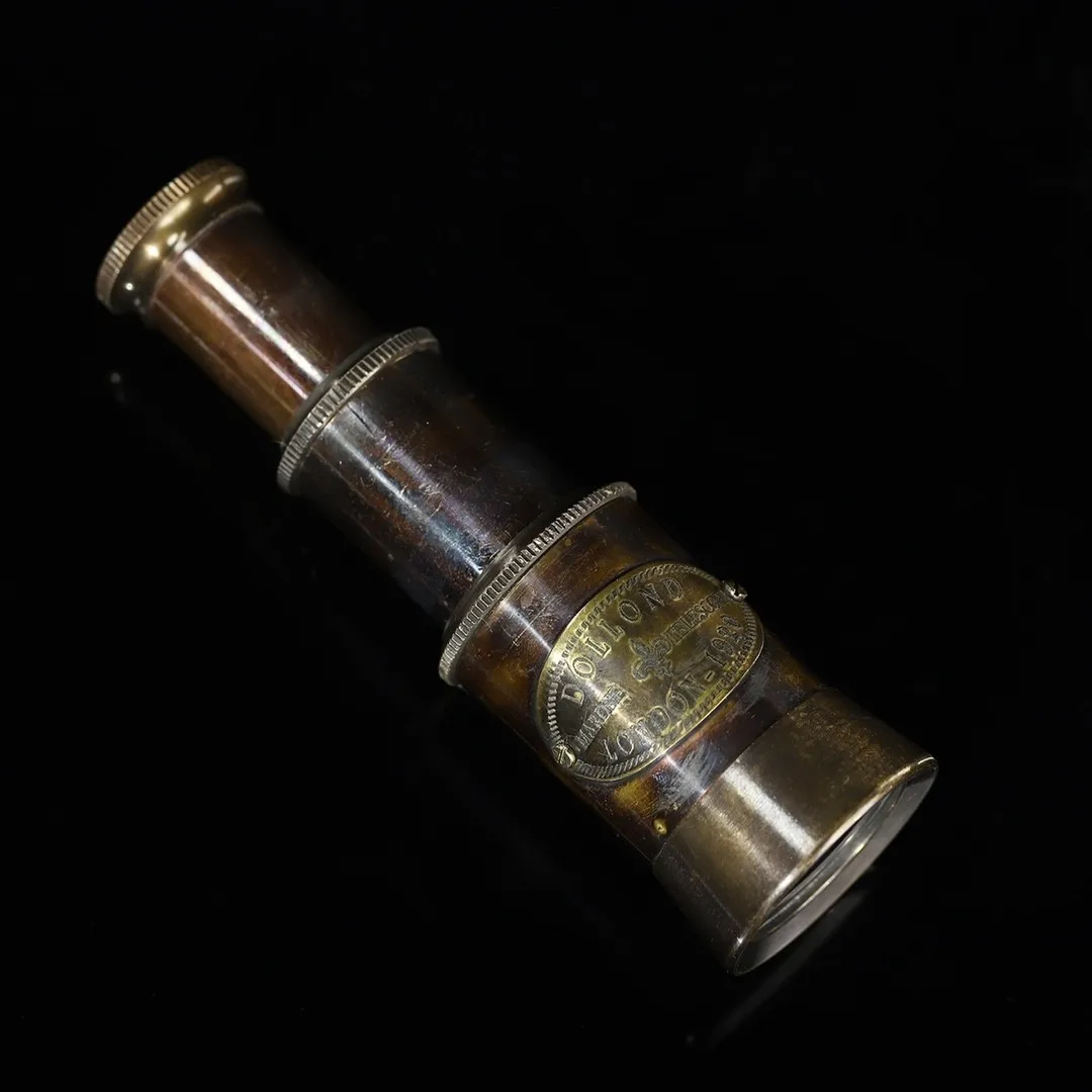AntiqueBrassTelescopeOrnamentHomeDecorationAccessoriesForLiving