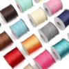 10m/lot Korean Waxed Cotton Cord Waxed Thread Cord String Strap Necklace Rope Bead For DIY Bracelet For Jewelry Making Findings 6