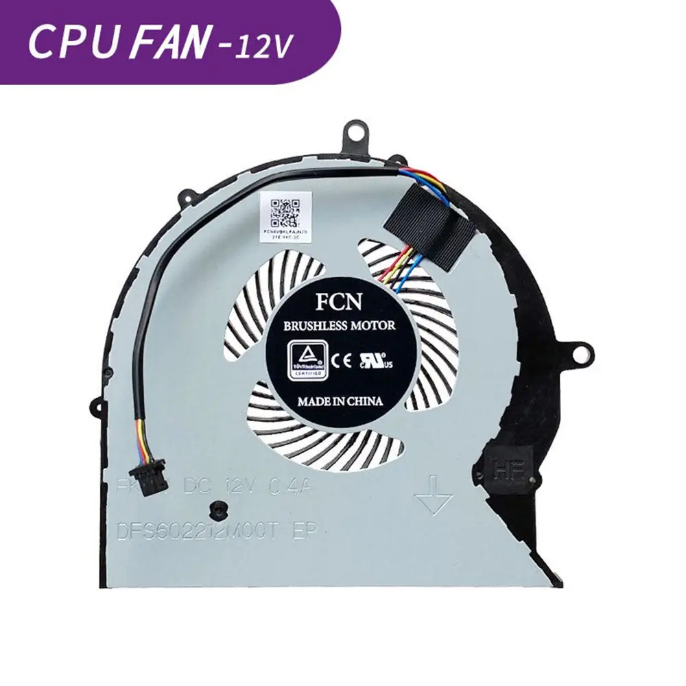 New laptop CPU GPU cooling fan Cooler Notebook for ASUS FX63V FX63VM FZ63VM FX63VM7300 FX63VM7700 DC 12V fcn GL703VM-DB74