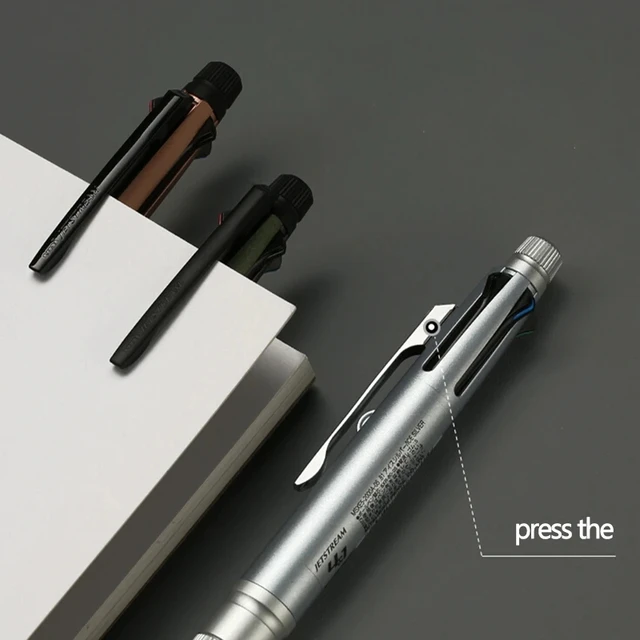 Uni Jetstream 4&1 Multi Pen - Metal Edition - 0.5mm Gun Metallic