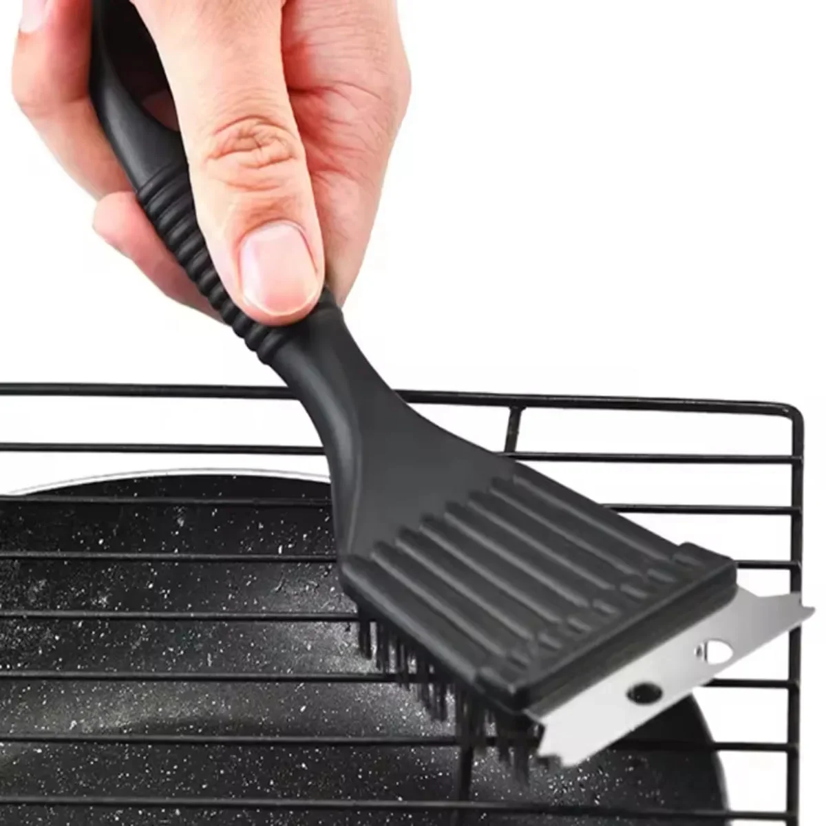 Grill Brush and Scraper Cleaning Stainless Steel Wire