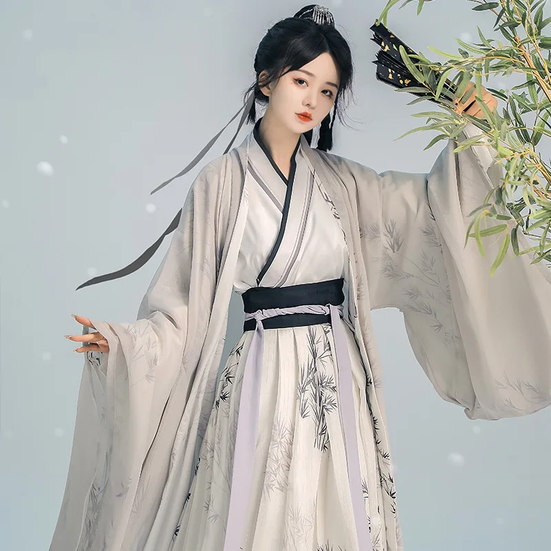 

Retro Elegant Folk Fairy Dress Cosplay Costume Chinese Ancient Hanfu Costume Lady Oriental Clothing Traditional Hanfu Dance Wear