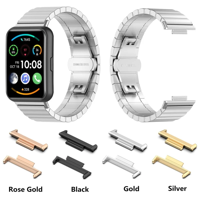 Bracelet Metal Adapter Watch Connector for Watch Fit 2 for Smart Watch Accessory Dropship