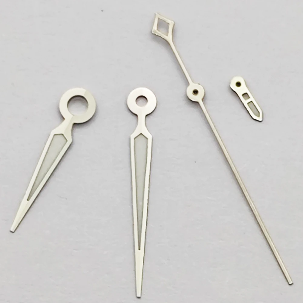 Silver, Rose-Gold, and Gold Luminous Watch Hands - Premium Accessory for Timepiece Customization