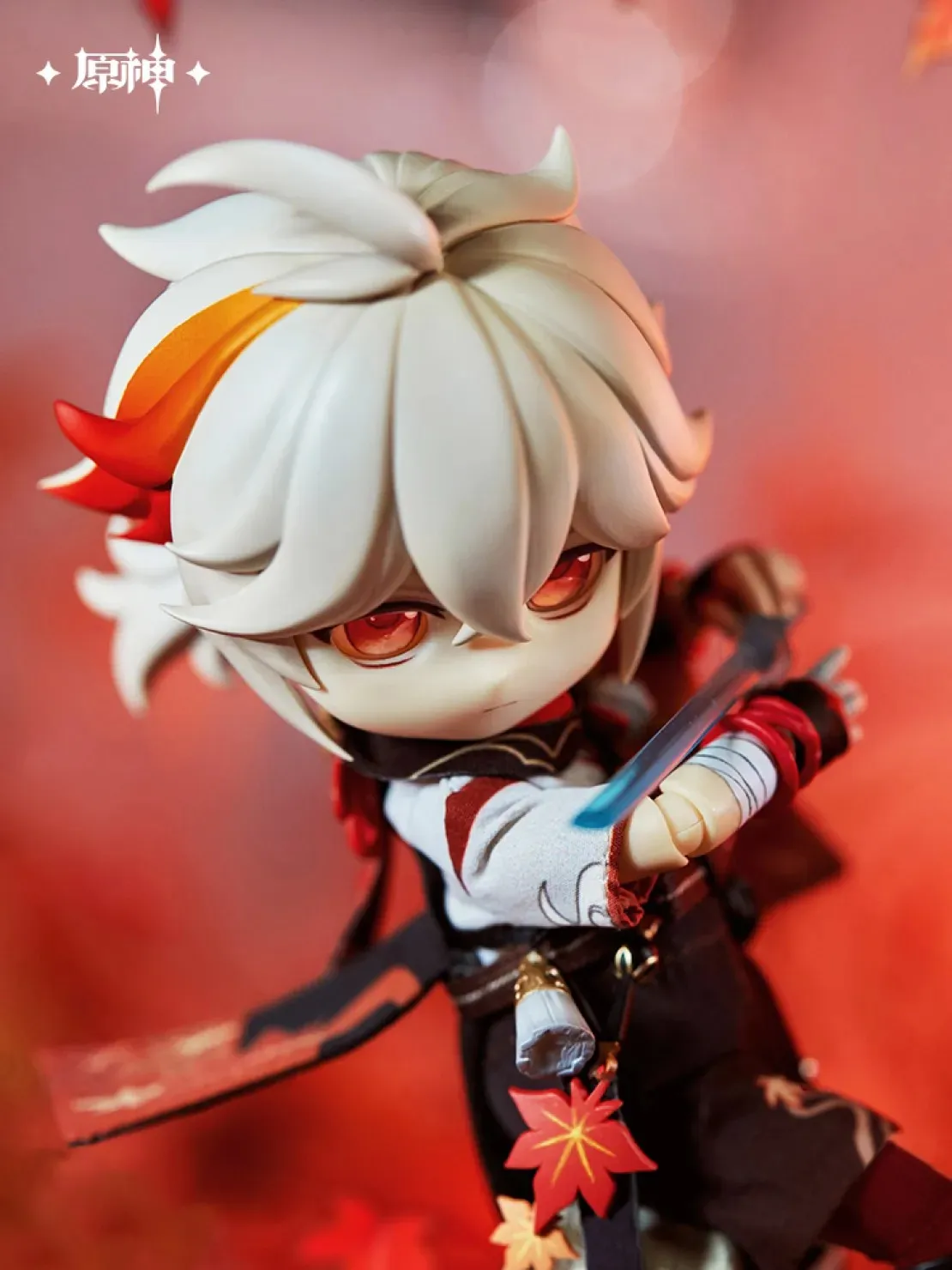 [Genuine] miHoYo Game Genshin Impact Kaedehara Kazuha Dress Up Dolls Anime Cosplay Cartoon Statue Movable Model Kids Xmas Gifts