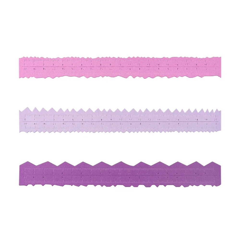 Wavy Edge Paper Tearing Ruler Metal Cutting Dies for Diy Scrapbook Album Paper Card Decoration Crafts Embossing New Dies