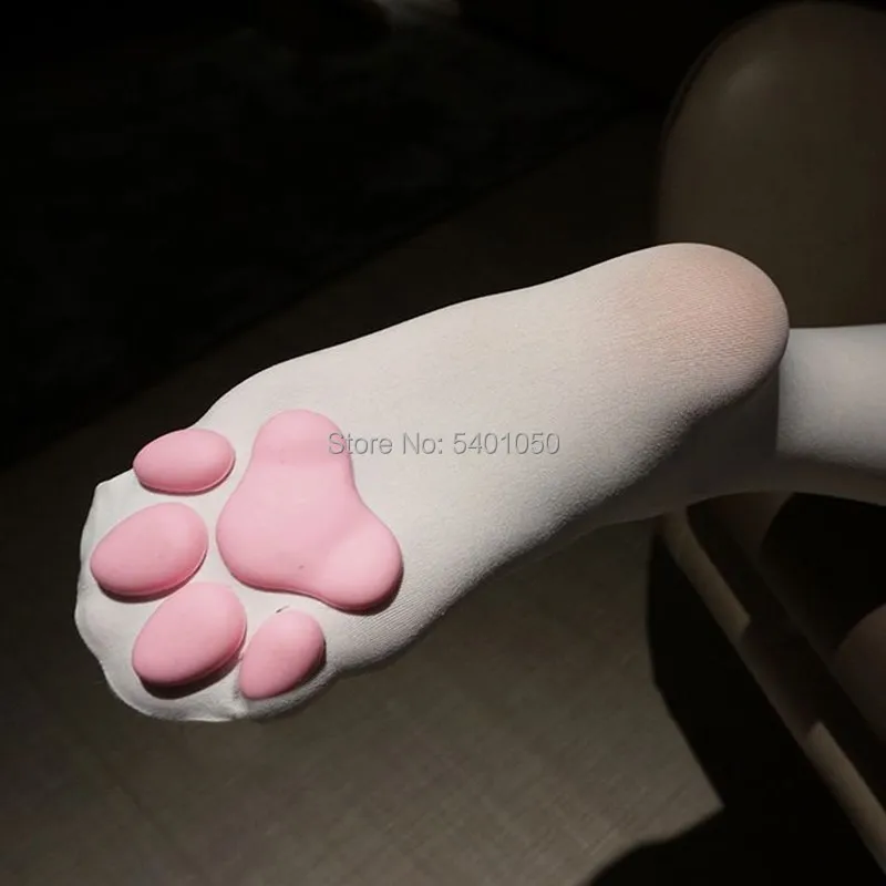 Cat Claw Socks Japan Cosplay Costume Anime Stocking Lolita Knee Socks Cute Pantyhose Cartoon Pantyhose Cosplay Prop