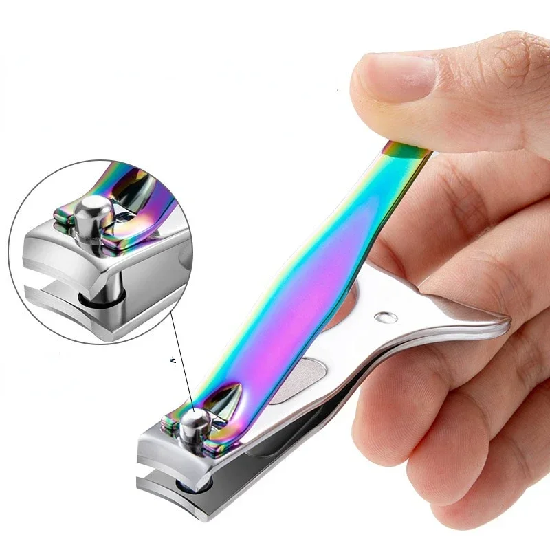 Mermaid Nail Clipper Stainless Steel Fingernails and Toenails Cutter Christmas Birthday for Girls Women Kids Manicure Tool