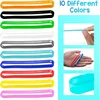 3 Inch Rubber Bands 10pcs Elastic Stretchy Bands Wrapping Bands for Book Notebook Art Trap Cooking Money Boxes Card Craft Office 5