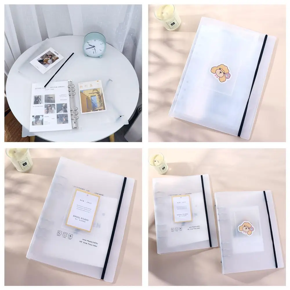 A5 Binder Storage Collect Book & Photo Organizer Journal Diary Agenda Planner Cover School Stationery