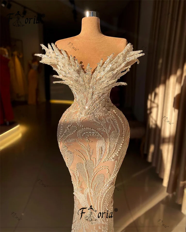 chinese dress ladies Burgundy Mermaid Plunging V-Neck Prom Dress with Sweep Train US6 / Custom Color main image 0