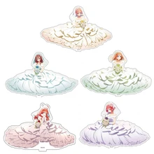 

Anime The Quintessential Quintuplets Figure Acrylic Stand Nakano Ichika Nino Miku Yotsuba Model Plate Desk Decor Toys Fans Gift
