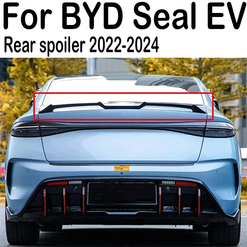 

For 2022 23 24 BYD Seal EV MC-1 DM-i Rear Trunk Lid Boot Ducktail Lip Spoiler Wings