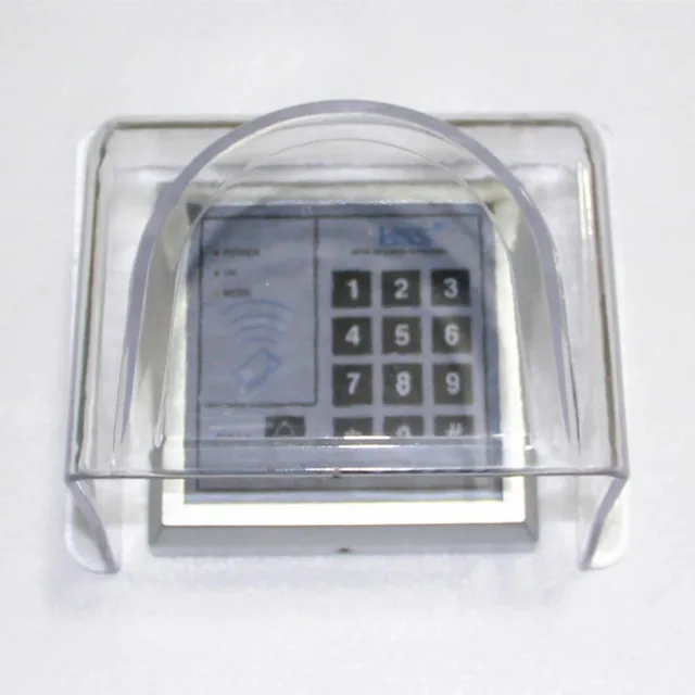 Plastic Anti Rain Cover Waterproof Shell Case Shelter for RFID Door Access Control Keypad Controller 5