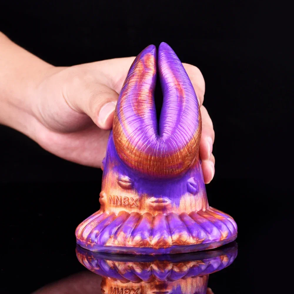 New Hollow Anal Expander Penis Sleeve with Peephole Male and Female Rear Private Place Masturbation Massager Adult Sex Toys 18+