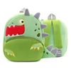 Boys Girls Backpack Cute Animal Big Mouth Dinosaur Children Plush Backpack Kindergarten School Bag 2