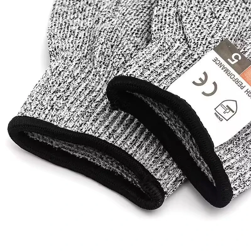 Cut Resistant Gloves Security Protection Anti-Cut Gloves Cut Proof Stab Resistant Stainless Steel Wire Metal Mesh Butcher Cut-Resistant Work Gloves