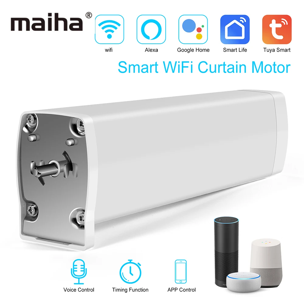 Maiha Toya Wi-Fi Smart Remote Control, การควบคุมระยะไกลแบบไร้สาย, มอเตอร์ควบคุมเสียง, Alexa Google Assistant 1