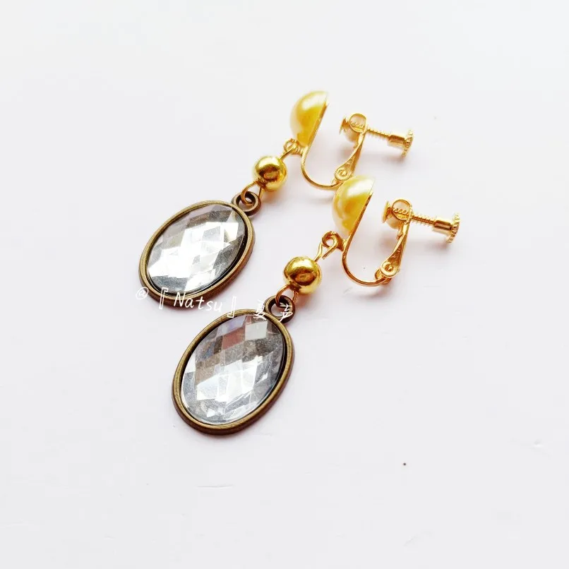 Nuevo BanG Dream 2023! Yukina Minato pendientes Cosplay disfraz joyería regalos de cumpleaños tomar accesorios Clips para las orejas - AliExpress