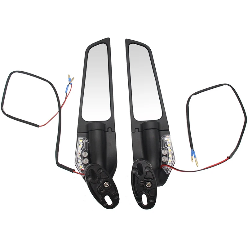 

Motorcycle Rearview Mirrors Wind Wing Adjustable Rotating Side Mirrors Modified or DUCATI Panigale V2 V4 959 1299 2020-2021