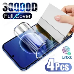 Protezione dello Schermo in Idrogel Premium - 4 Pezzi Film Flessibile