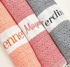 Personalize Towel, Bachelorette Party Favor, Name and Logo Embroidery, Personalized Turkish Beach Towel, Bridesmaid Gift for Her 2