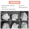 T-Shaped Hair Clipper Blade With Stand T9 Blade Trimmer Replacement Head Replacement Clipper Head 4