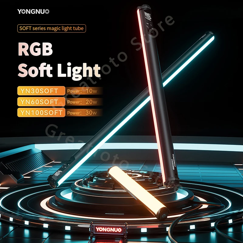Yongnuo YN360 III YN360III PRO ручной 3200K-5500K RGB цветной ледяной Штатив для видеосъемки с управлением через приложение для телефона