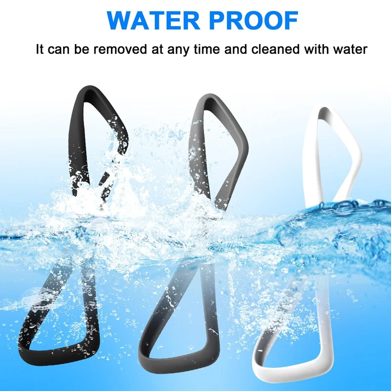 Silicone Rear View Mirror Protective Frame Edge Cover Rearview Mirror Protector Car Interior Accessories For Tesla Model Y / 3