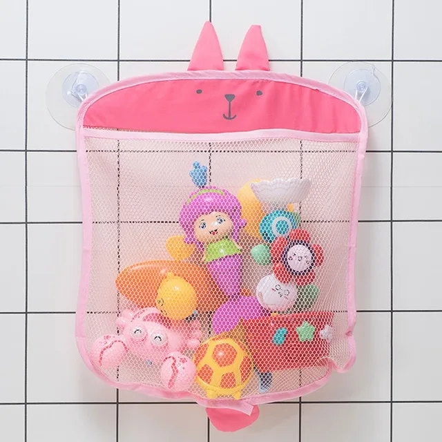Sacs de rangement en maille pour jouets de bain pour bébé, conception à ventouses, organisateurs de bain pour jouets de baignoire, filet de rangement en tissu pour jouets de sable en forme d'animal de dessin animé 3 Sacs de rangement en maille pour jouets de bain pour bébé, conception à ventouses, organisateurs de bain pour jouets de baignoire, filet de rangement en tissu pour jouets de sable en forme d'animal de dessin animé 3