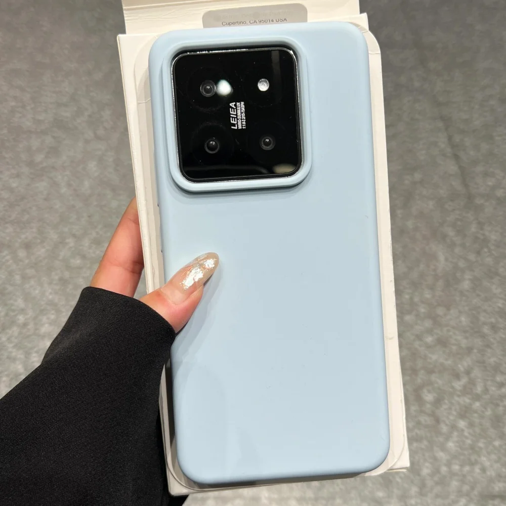 Enhanced Liquid Silicone Shockproof Candy Matte TPU Phone Case