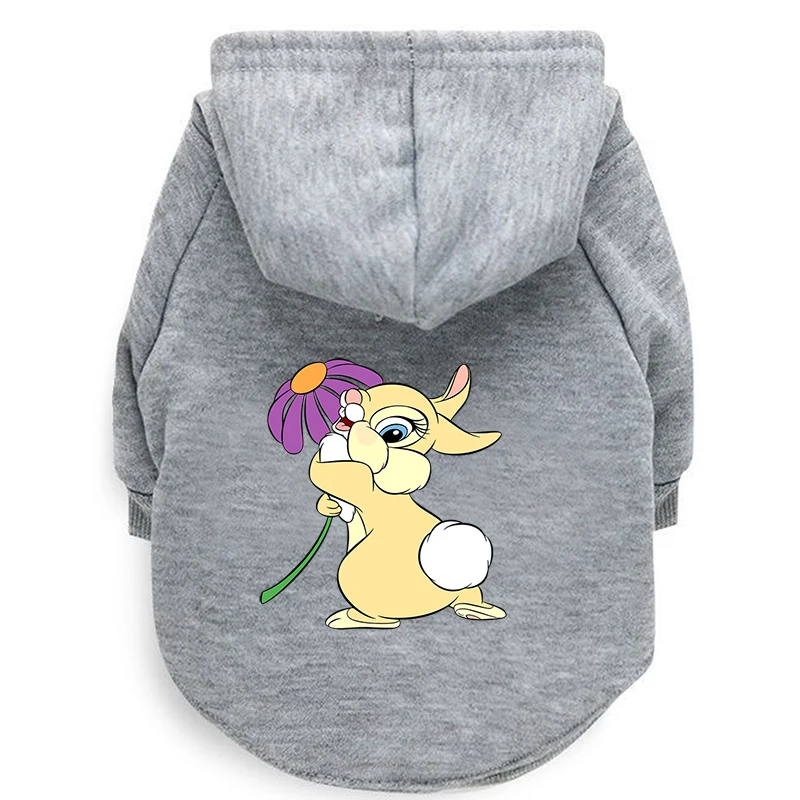 Disney Bambi Dogs Clothes Dog Hoodies Animal Pet Cartoon Clothing