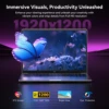 ACEMAGIC AX16 Laptop Intel N97 16 Inch 16GB LPDDR4 RAM 512GB SSD Lightweight Business Computer Notebook PC Windows 11 Pro 4