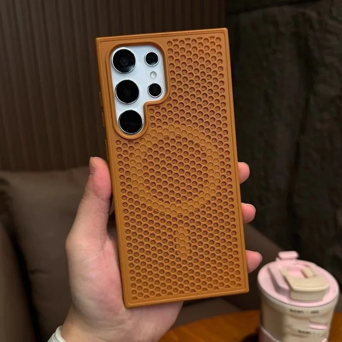 Magnetic Cooling Mesh Breathable Shockproof Case with Heat Dissipation