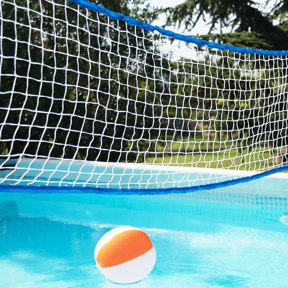 Pool Volleyball Net Replacement Portable 15 x 3ft Volleyball Net for Adult Water Game Polyethylene Entertainment