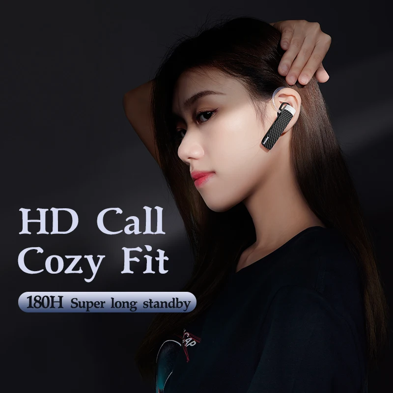 Remax T9 Bluetooth Earphone Wireless 5.0 Headset Dual-phone Connection Noise Reduction HD For Call 3
