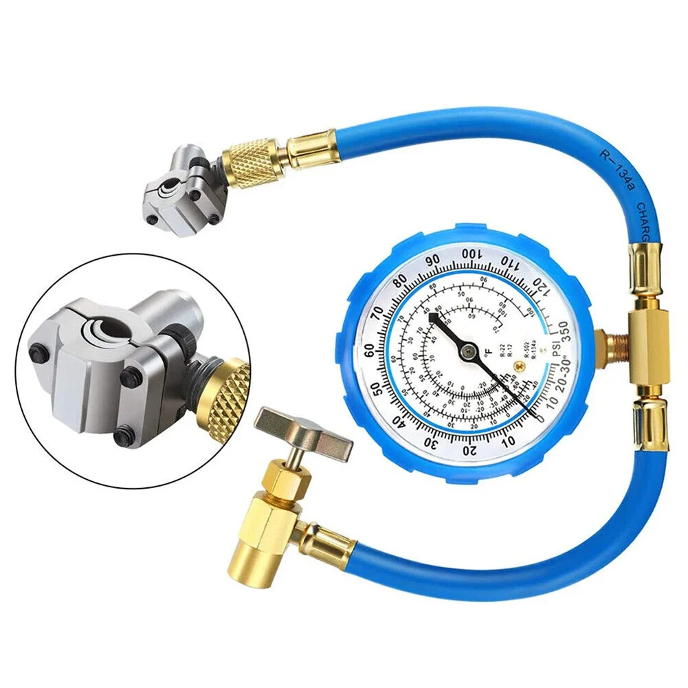 BPV-31 Bullet Piercing Valve Air Conditioner Refrigerator Line Tap Faucet Valve Hand Tools For HVAC AC Parts Fixation ﻿