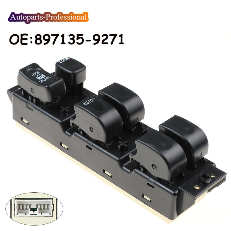 New For Isuzu Rodeo Passport 19982004 Front Driver Side Master Power